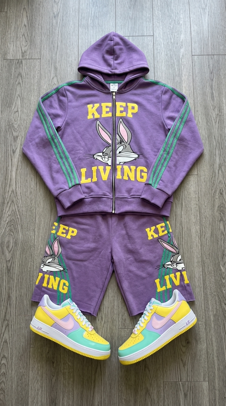 KeepLiving Bugs Living Oversized (Purple)