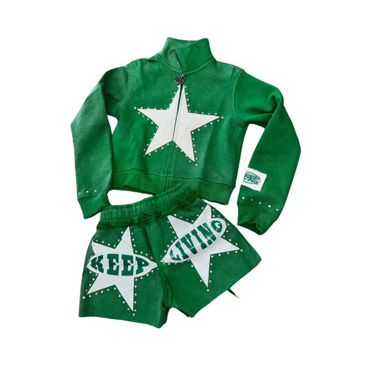 Lover Girl Set (Green/White)