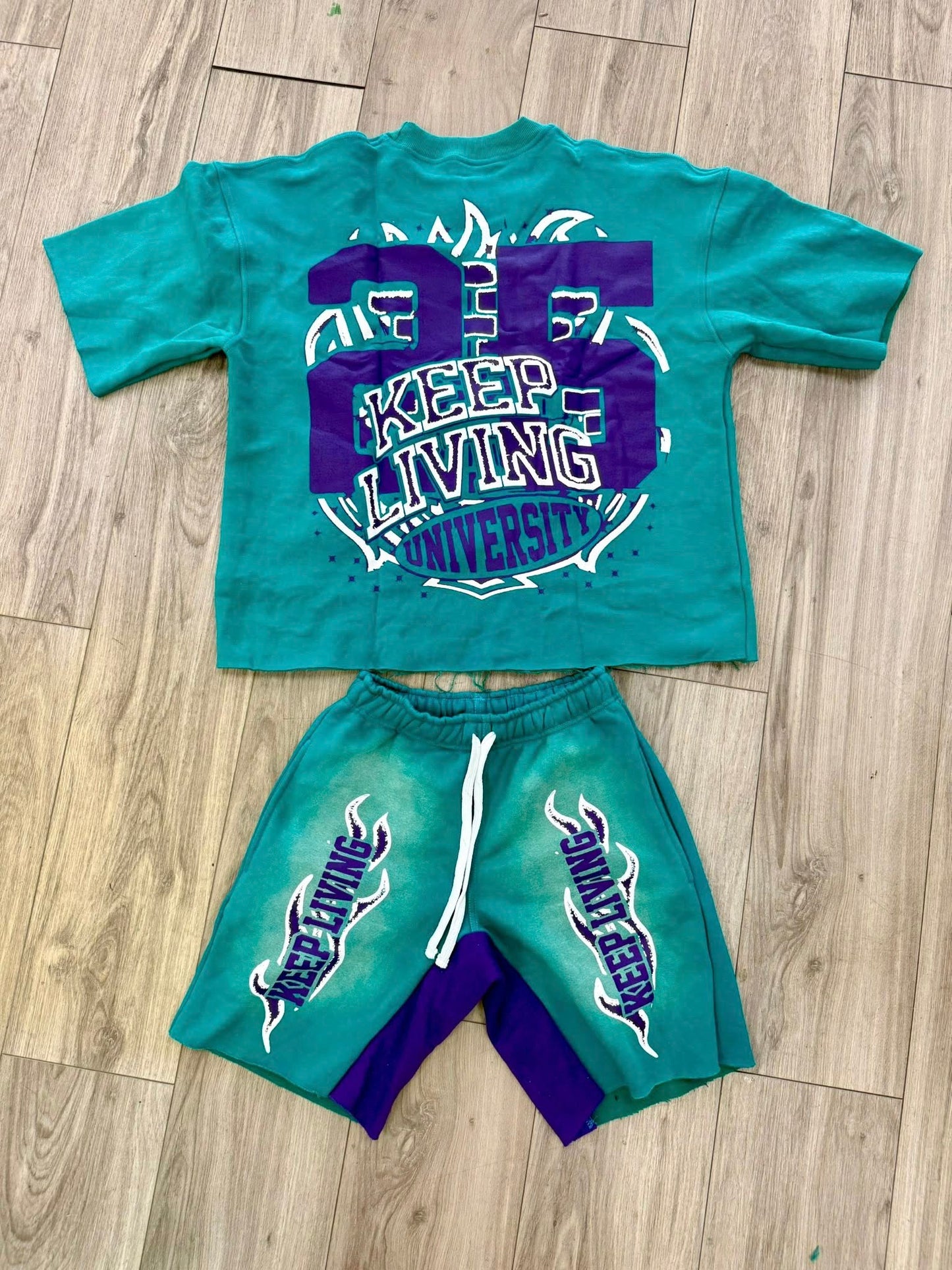 KIDS Flame University Set (Purple/ Turquoise)