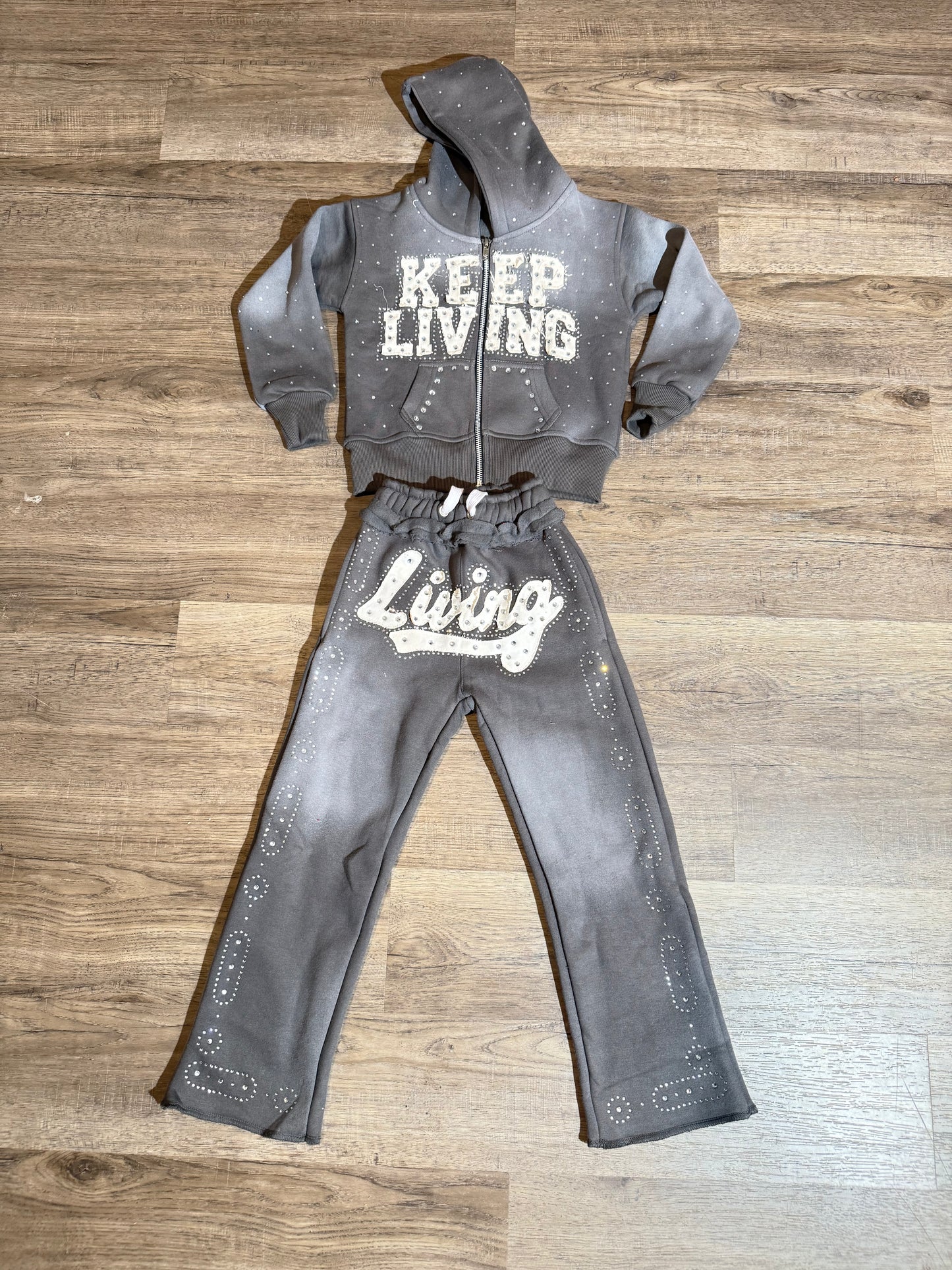 KIDS Oversize Shining Lights Set (Grey)