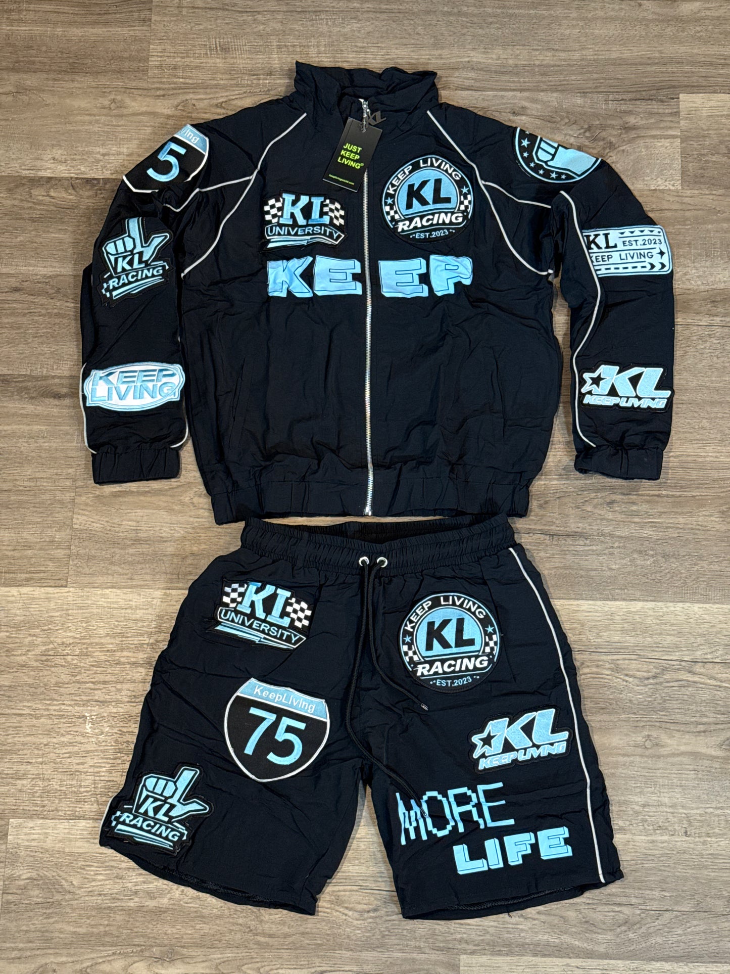 KL Keep Black Carolina Racing Sets