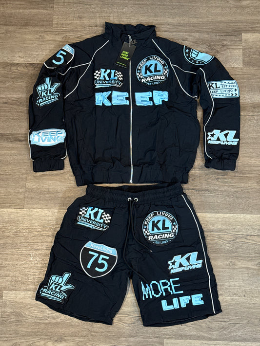 KL Keep Black Carolina Racing Sets