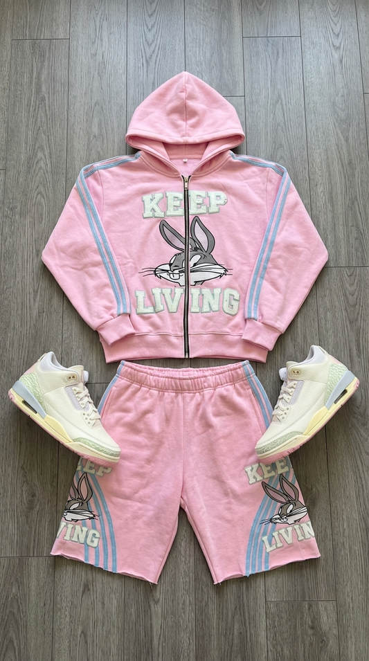 KeepLiving Bugs Living Oversized (Pink)